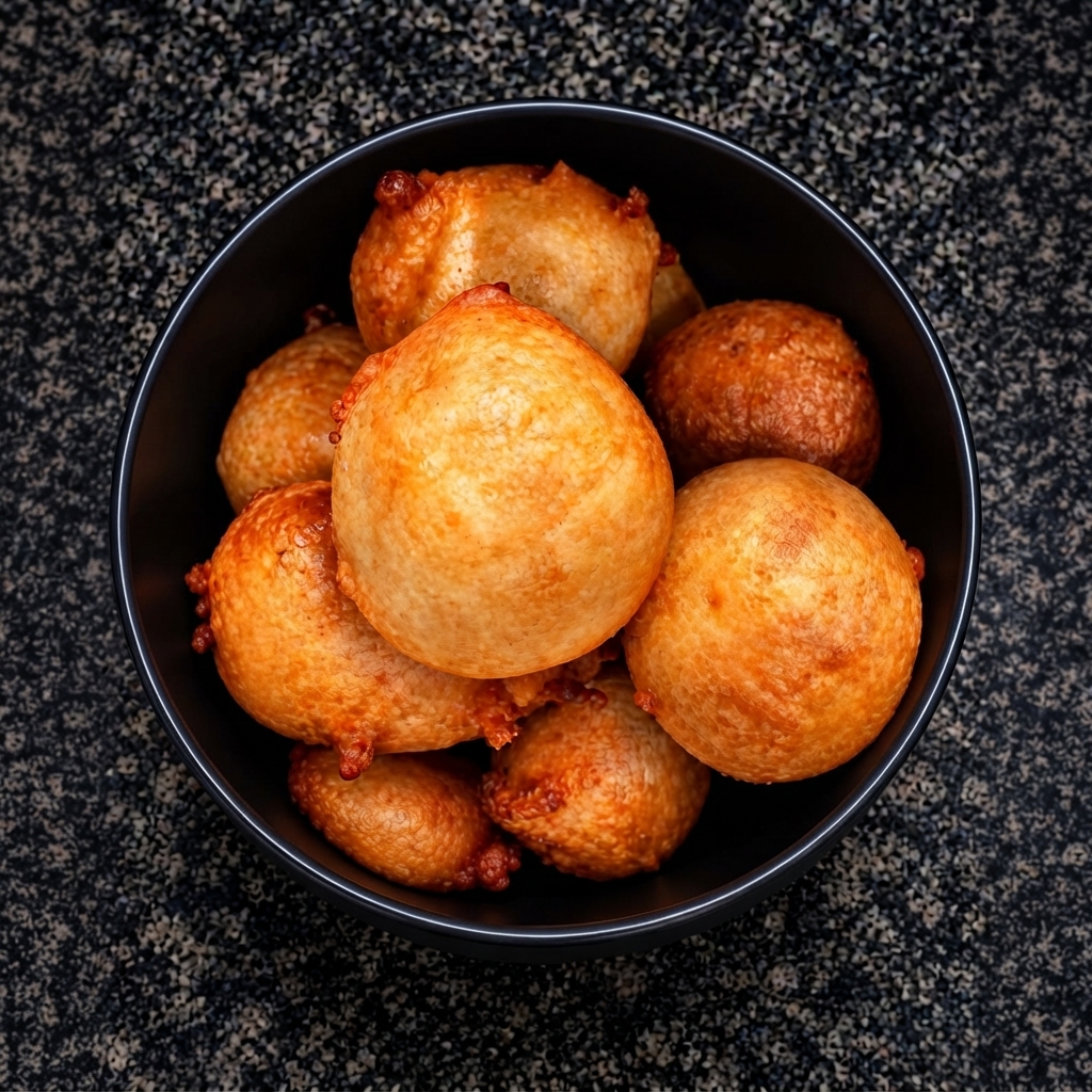 Puff Puff - A blend of flour sugar, milk and our secret ingredient.