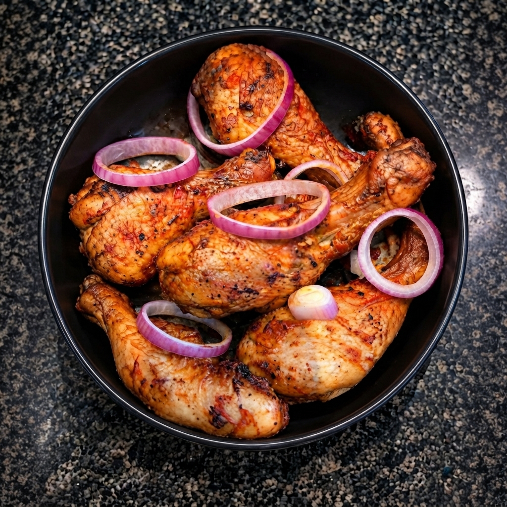 Grilled Chicken in Sauce.