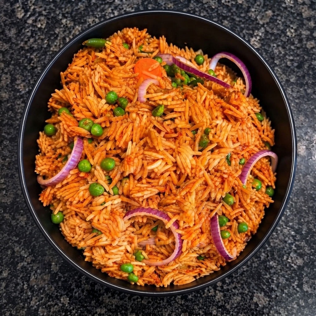 Jollof Rice - Famous jollof rice that keeps everyone talking.
